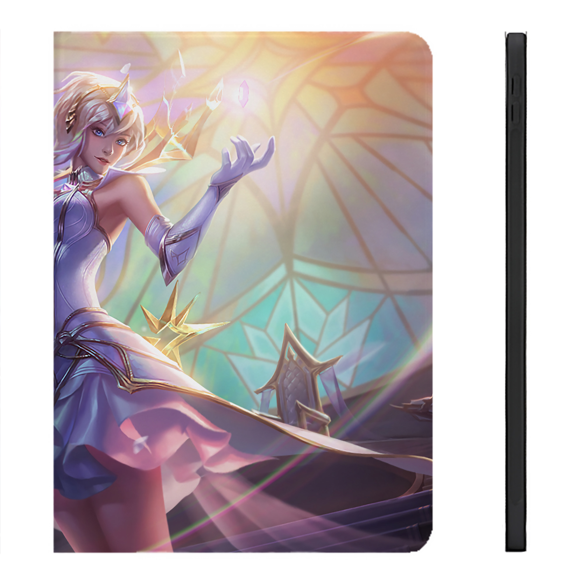 （画像用） リーグ・オブ・レジェンド League of Legends LOL IPadケース ペンホルダー付き ブックスタイルデザイン